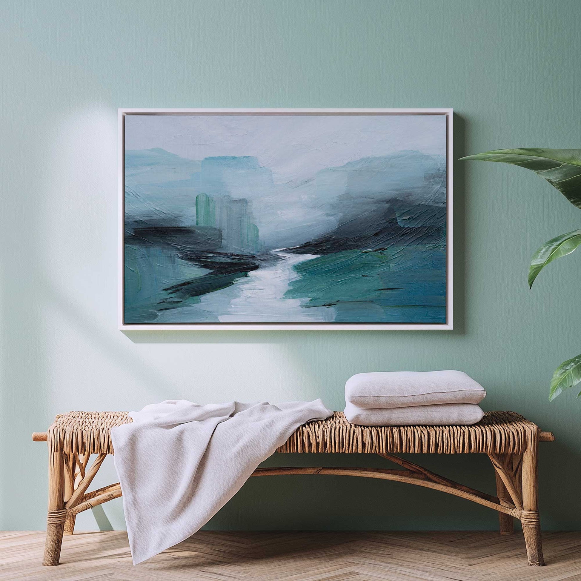 Picture of art in a room