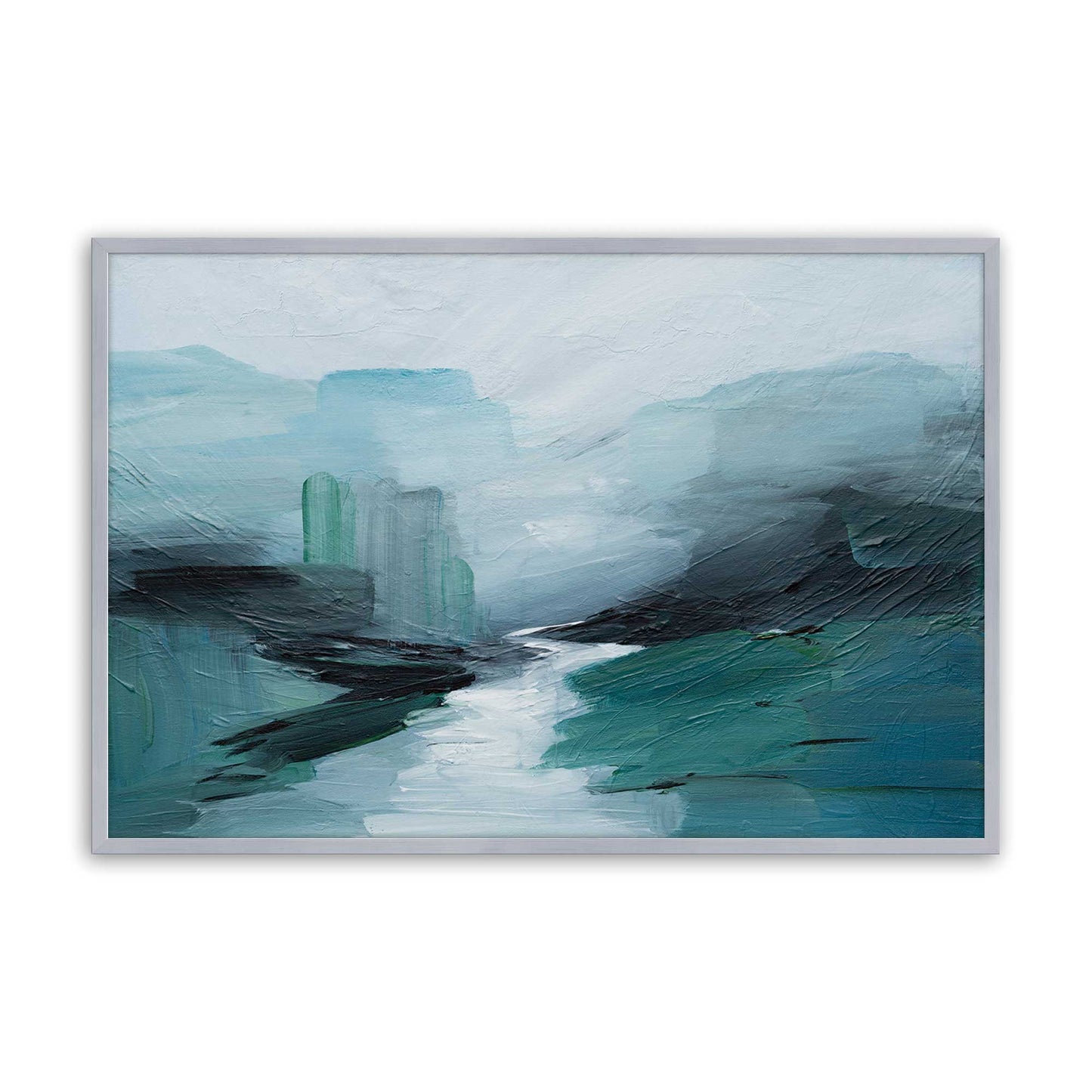 [Color:Polished Chrome], Picture of art in a Polished Chrome frame