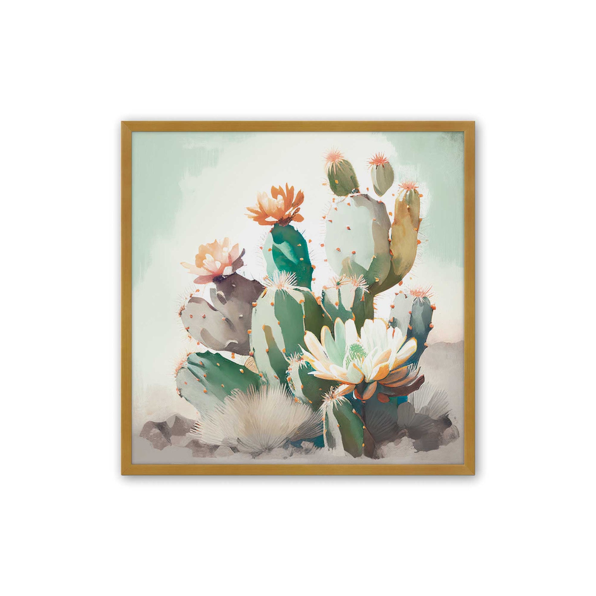 [Color:Polished Gold], Picture of art in a Polished Gold frame