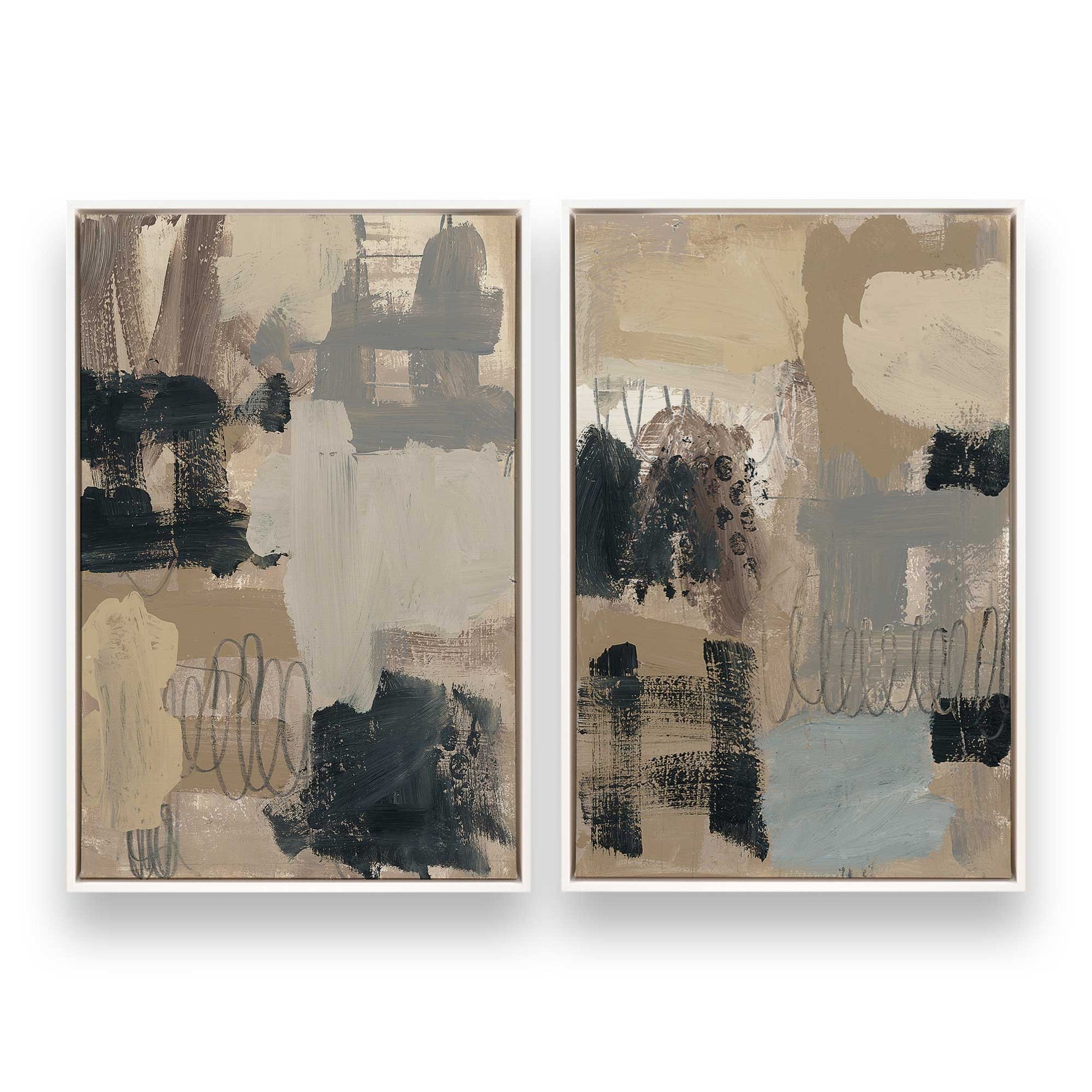 [Color:Opaque White], Picture of art in a White frame