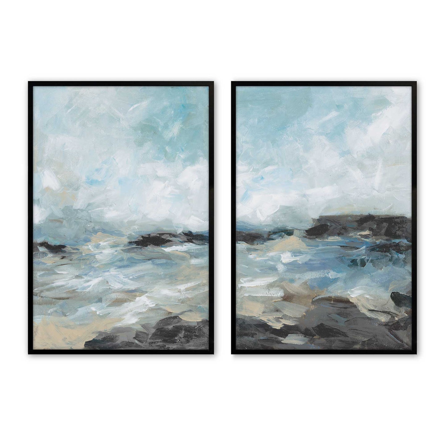 [Color:Satin Black], Picture of art in a Satin Black frame