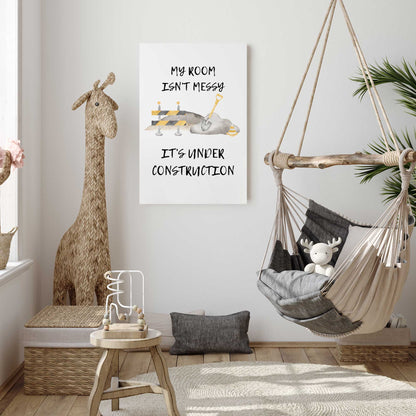 [color:Stretched Canvas], Picture of art on wall