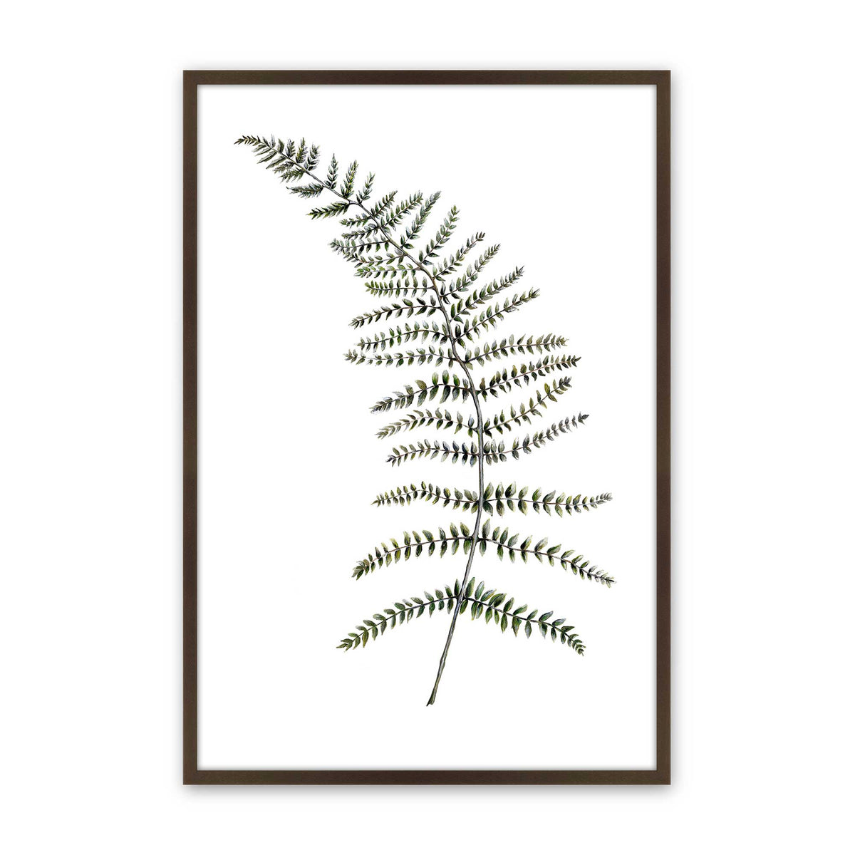 [Color:Belvinder Brown], Picture of art in a Belvinder Brown frame