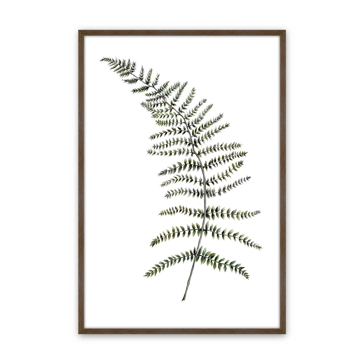 [Color:Walnut], Picture of art in a Walnut frame