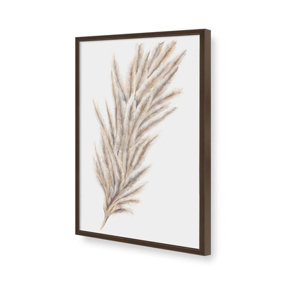 [Color:Brown], Picture of art in a Brown frame of the corner