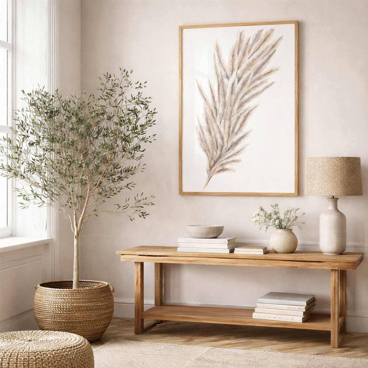Picture of art in a room