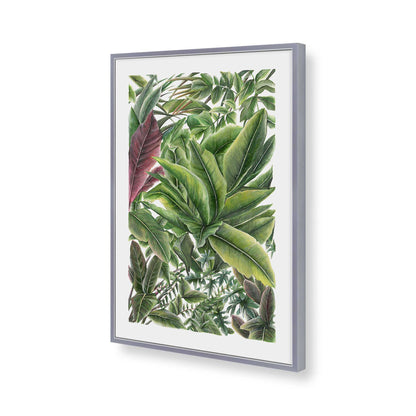 [Color:Polished Chrome], Picture of art in a Polished Chrome frame of the corner