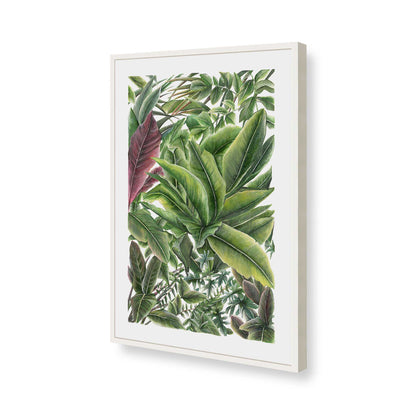 [Color:Opaque White], Picture of art in a Opaque White frame of the corner
