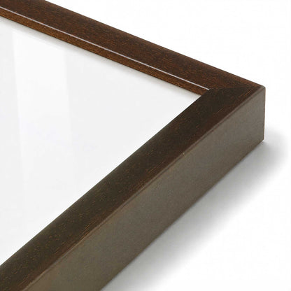 [Color:Belvinder Brown], Picture of art in a Belvinder Brown frame at an angle