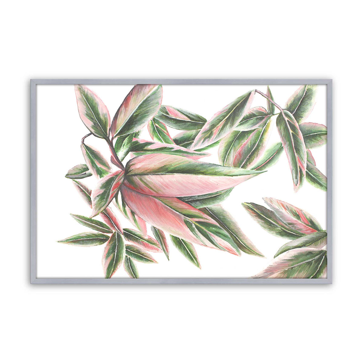 [Color:Polished Chrome], Picture of art in a Polished Chrome frame