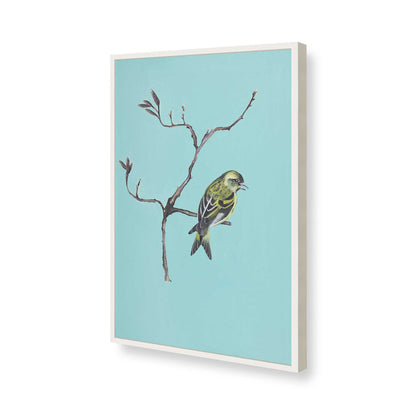 [Color:Opaque White], Picture of art in a Opaque White frame of the corner