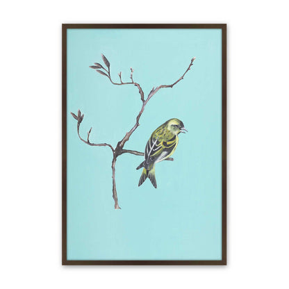 [Color:Belvinder Brown], Picture of art in a Belvinder Brown frame