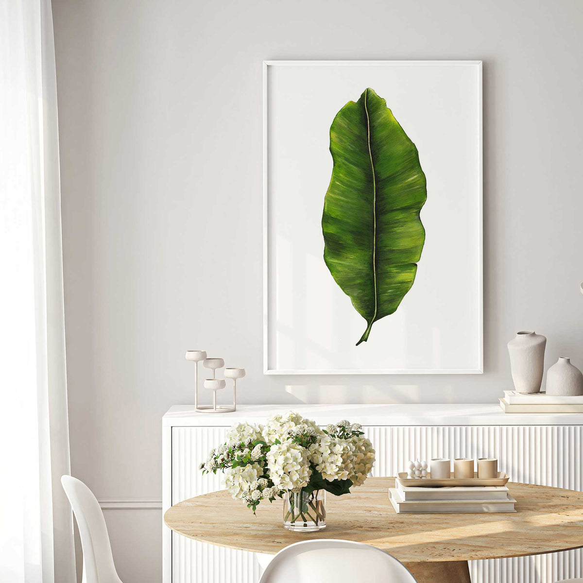 Picture of art in a room