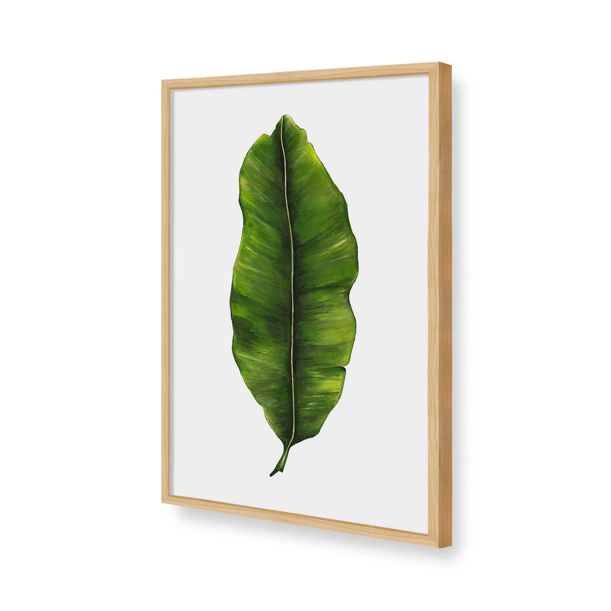 [Color:American Maple], Picture of art in a American Maple frame of the corner