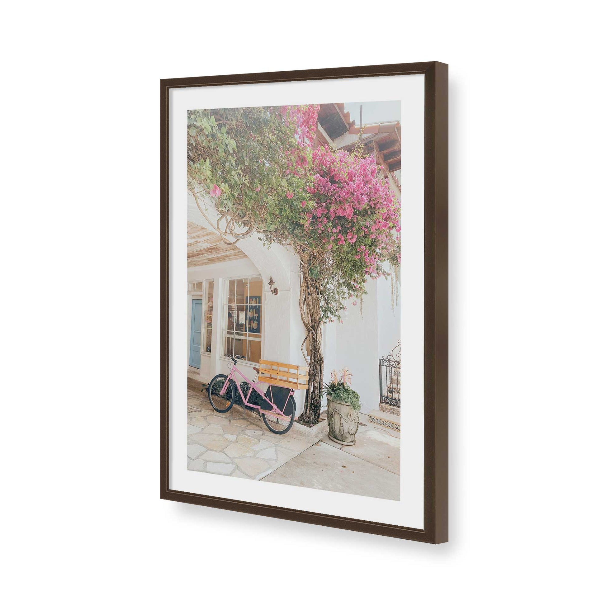 [Color:Belvinder Brown], Picture of art in a Belvinder Brown frame of the corner