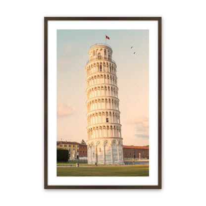 [Color:Brown], Picture of art in a Brown frame