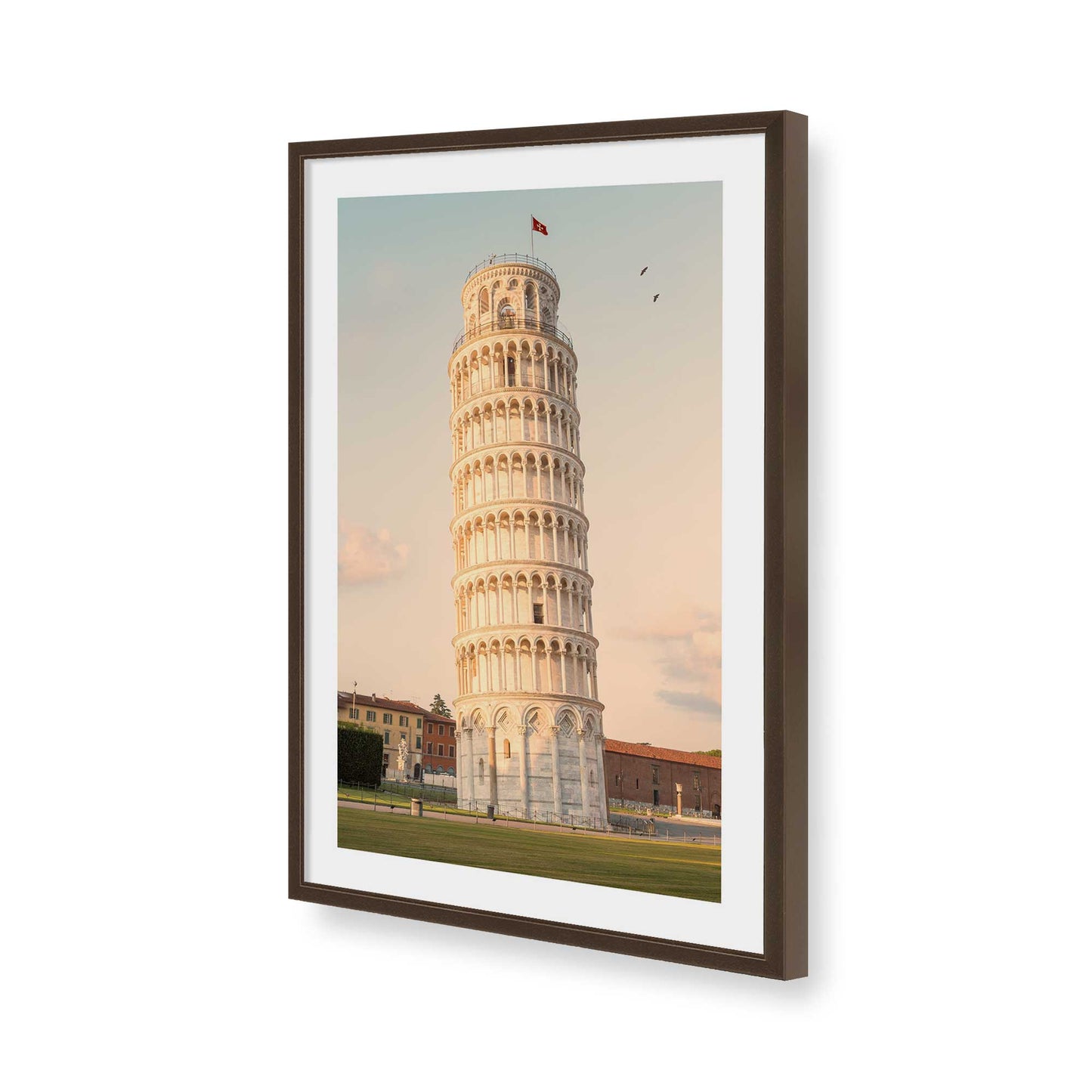 [Color:Belvinder Brown], Picture of art in a Belvinder Brown frame of the corner