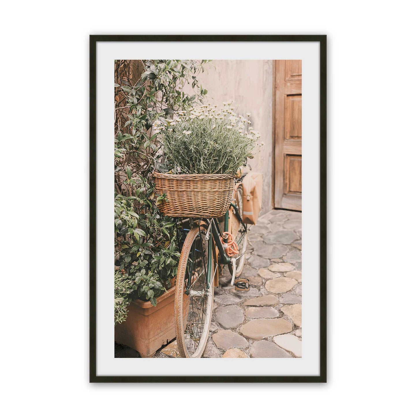 [Color:Satin Black], Picture of art in a Satin Black frame