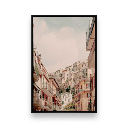 [Color:Satin Black], Picture of art in a Satin Black frame