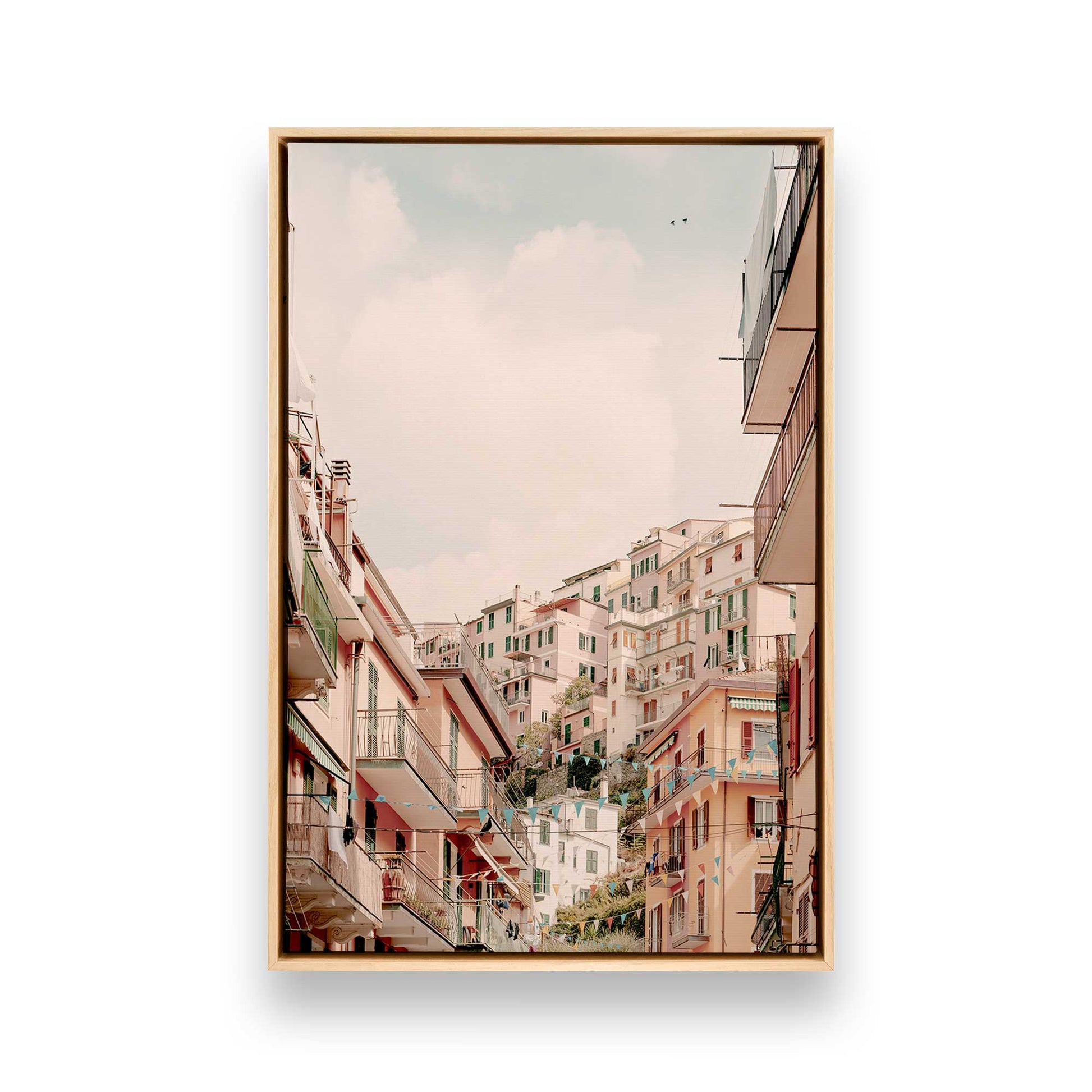 [Color:American Maple], Picture of art in a American Maple frame