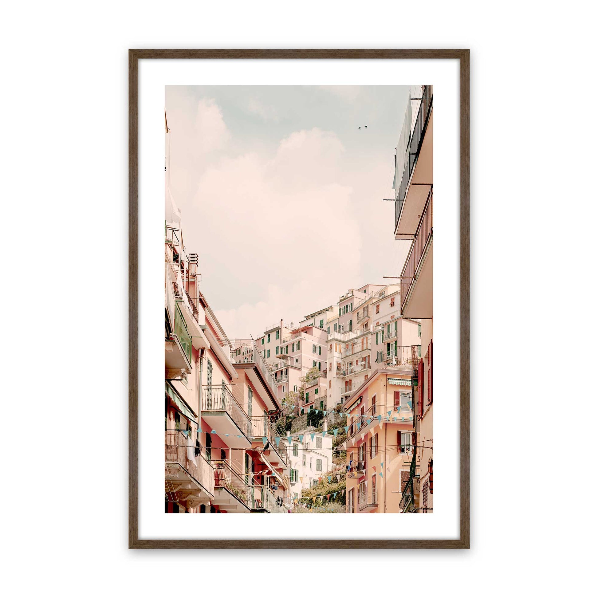 [Color:Walnut], Picture of art in a Walnut frame