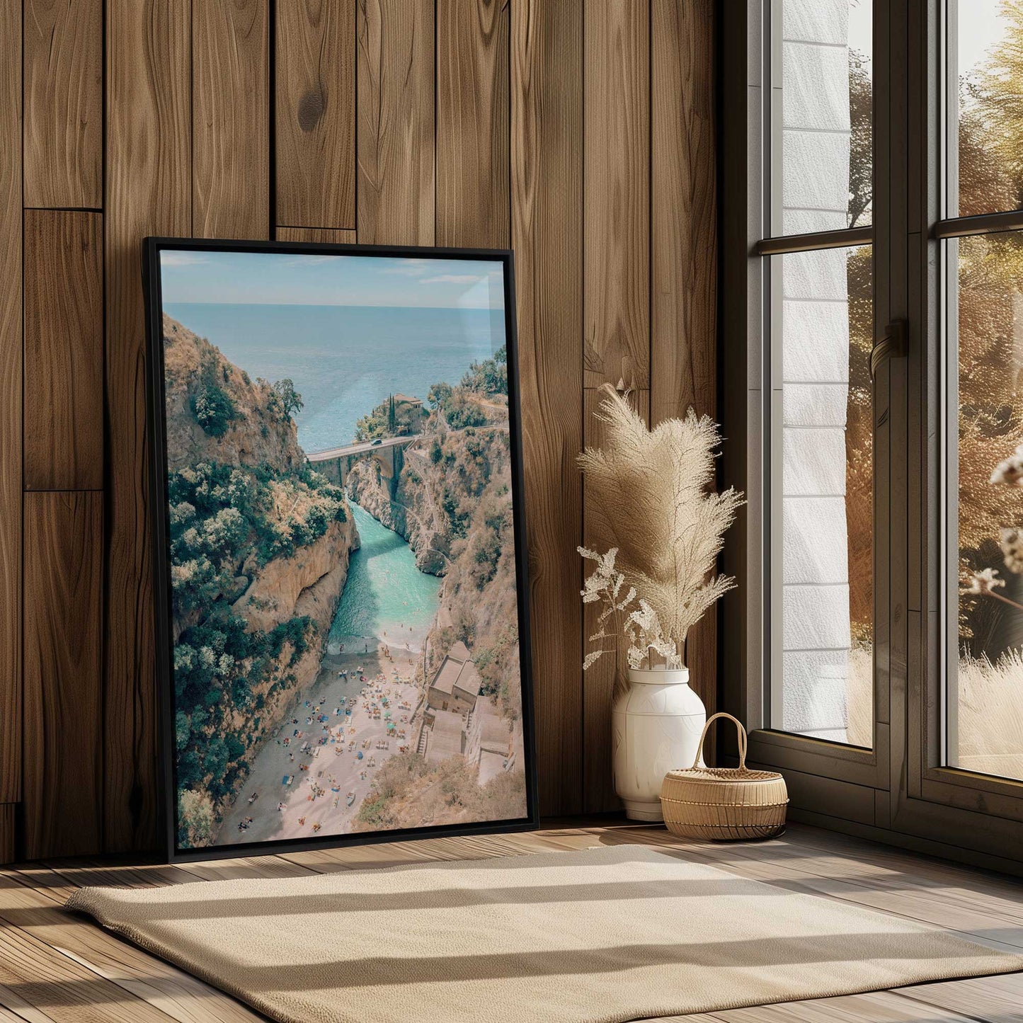 Picture of art in a room