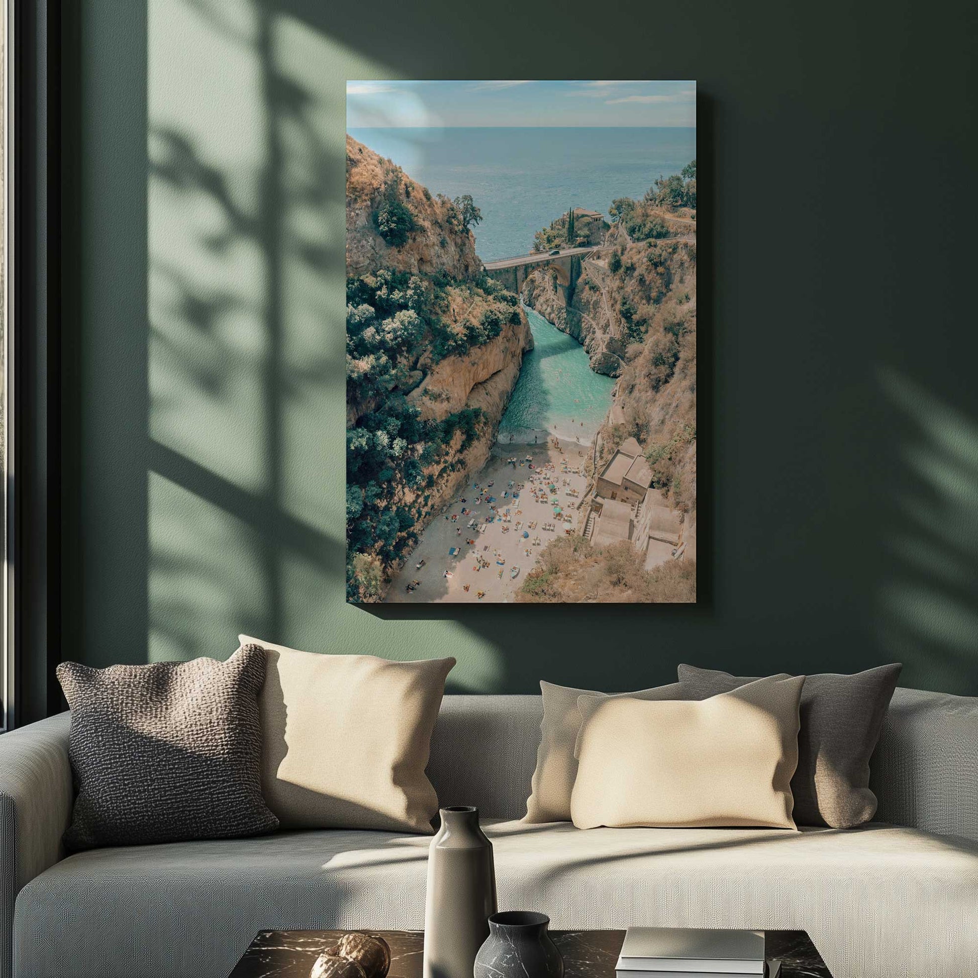 Picture of art in a room