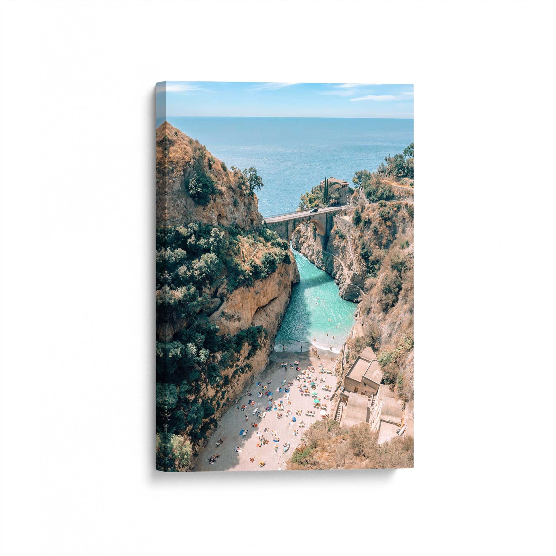 [Color:Stretched Canvas], Picture of art at an angle