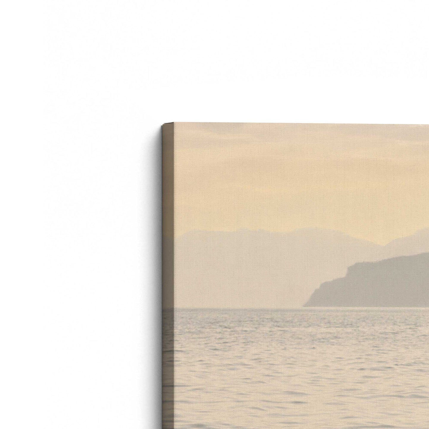 [Color:Stretched Canvas], Picture of the corner of the art