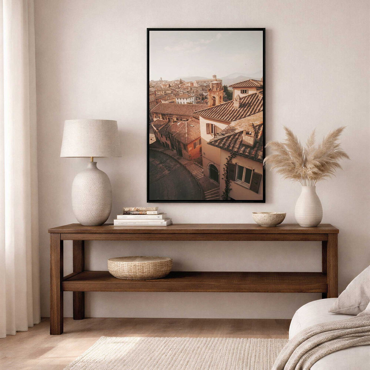 Picture of art in a room