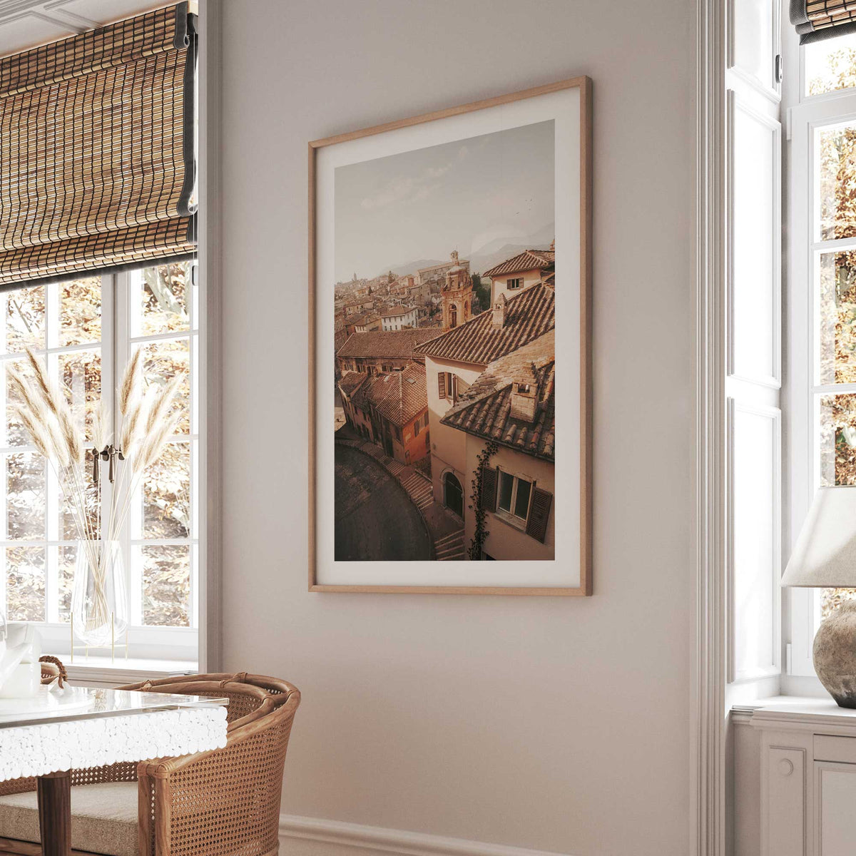 Picture of art in a room