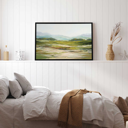 Soft Hillside View Canvas Print