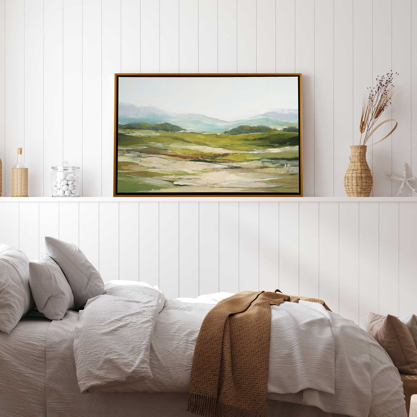 Soft Hillside View Canvas Print