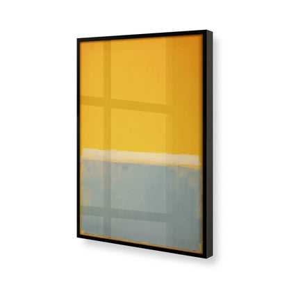 [Color:Satin Black], Picture of art in a Satin Black frame at an angle