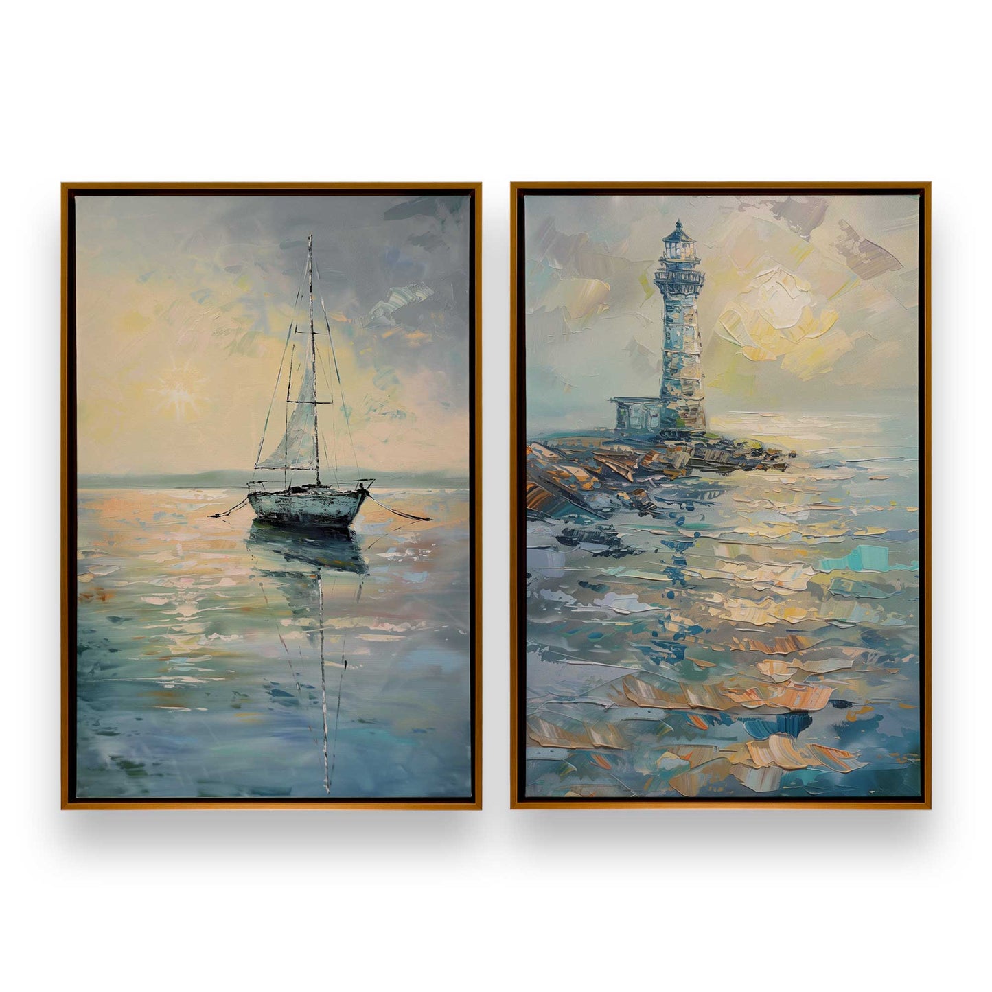 [Color:Polished Gold], Picture of art in a Polished Gold frame