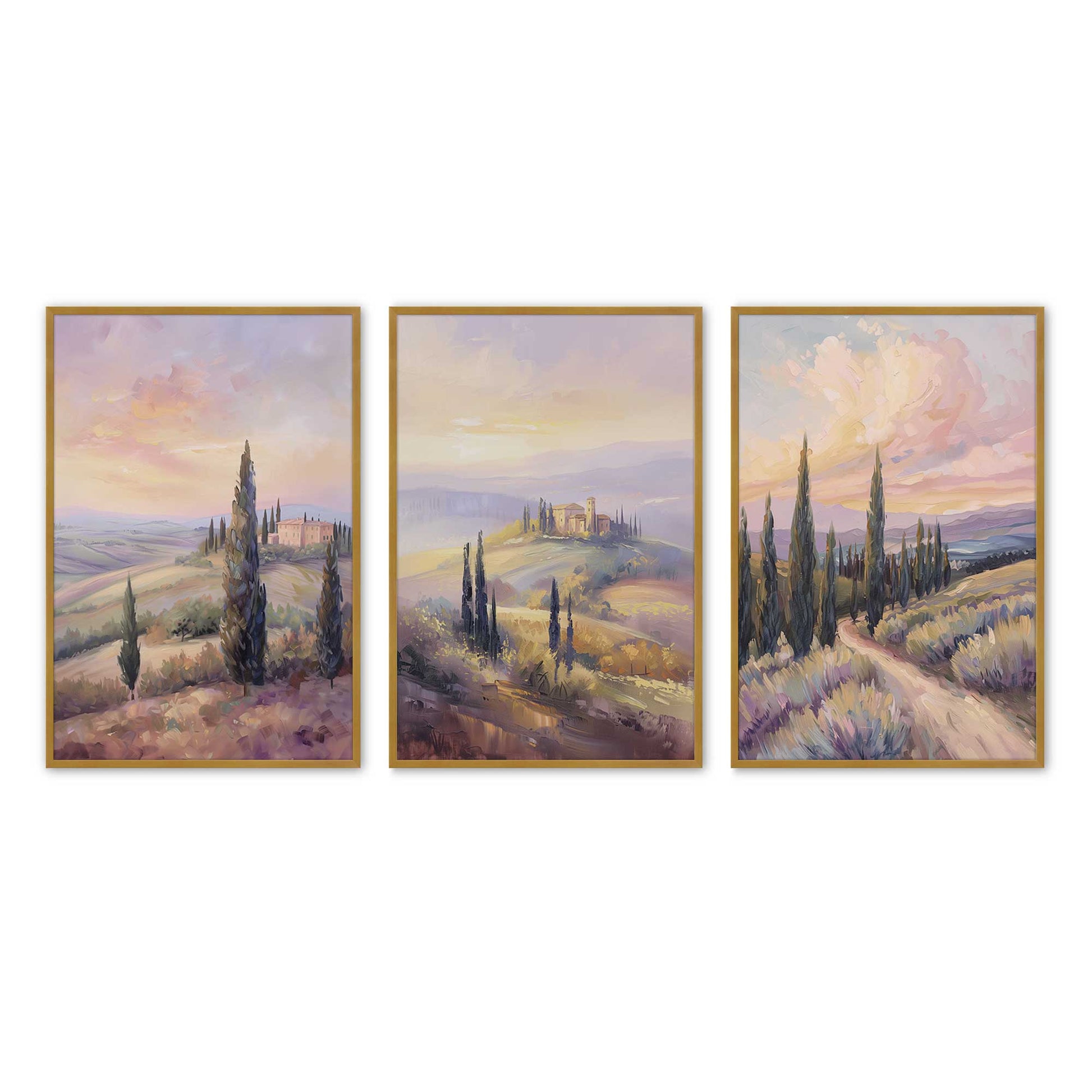[Color:Polished Gold] Picture of art in a Polished Gold frame