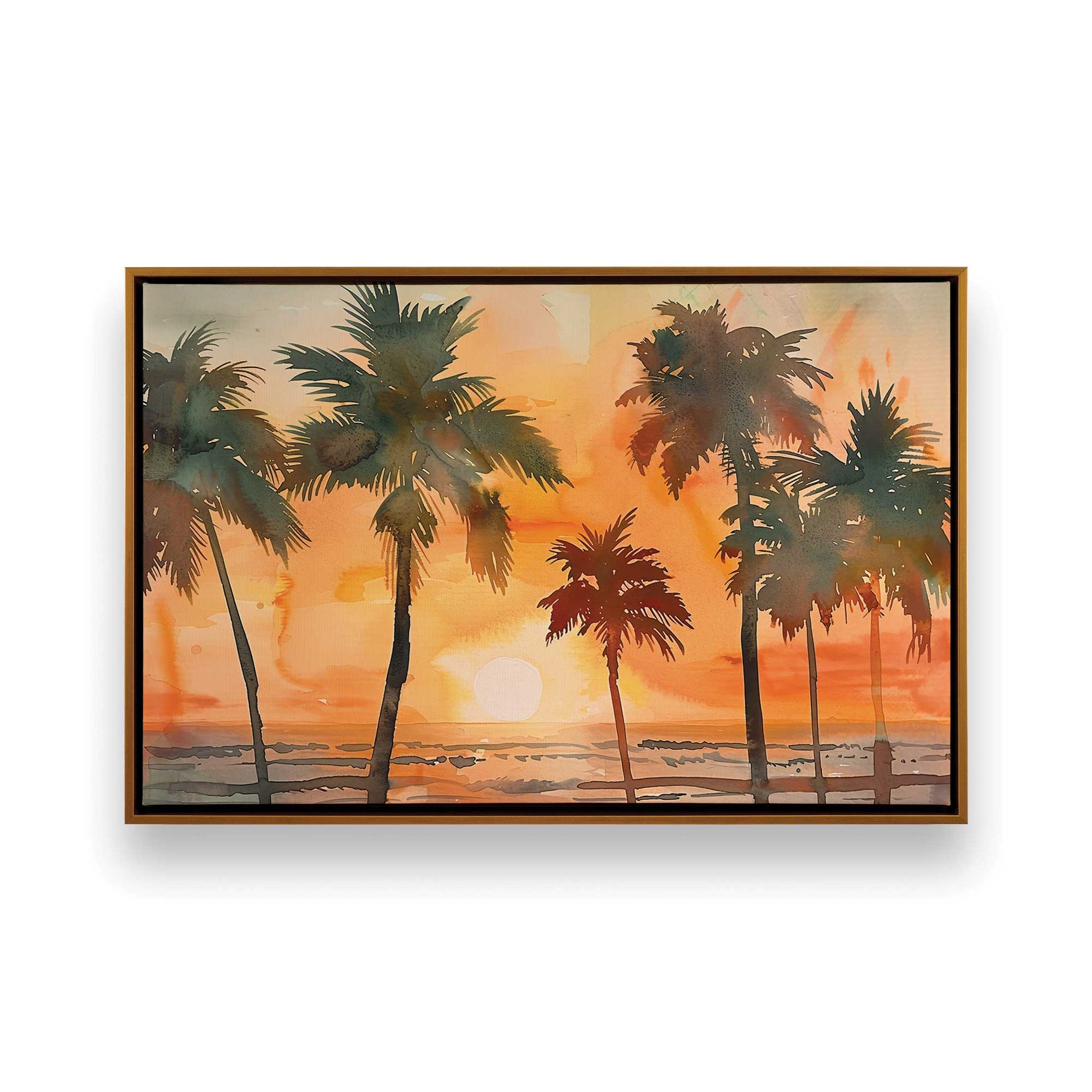 [Color:Polished Gold], Picture of art in a Polished Gold frame