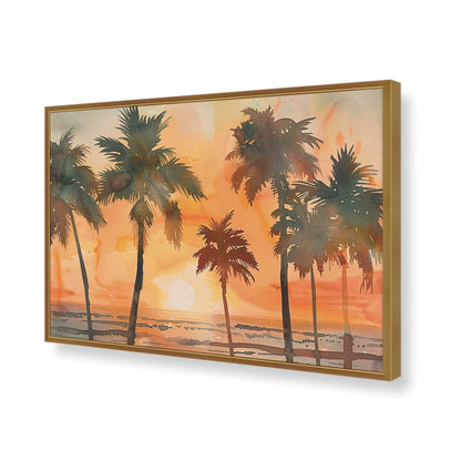 [Color:Polished Gold], Picture of art in a Polished Gold frame of the corner