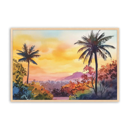 [Color:Raw Maple], Picture of art in a Raw Maple frame