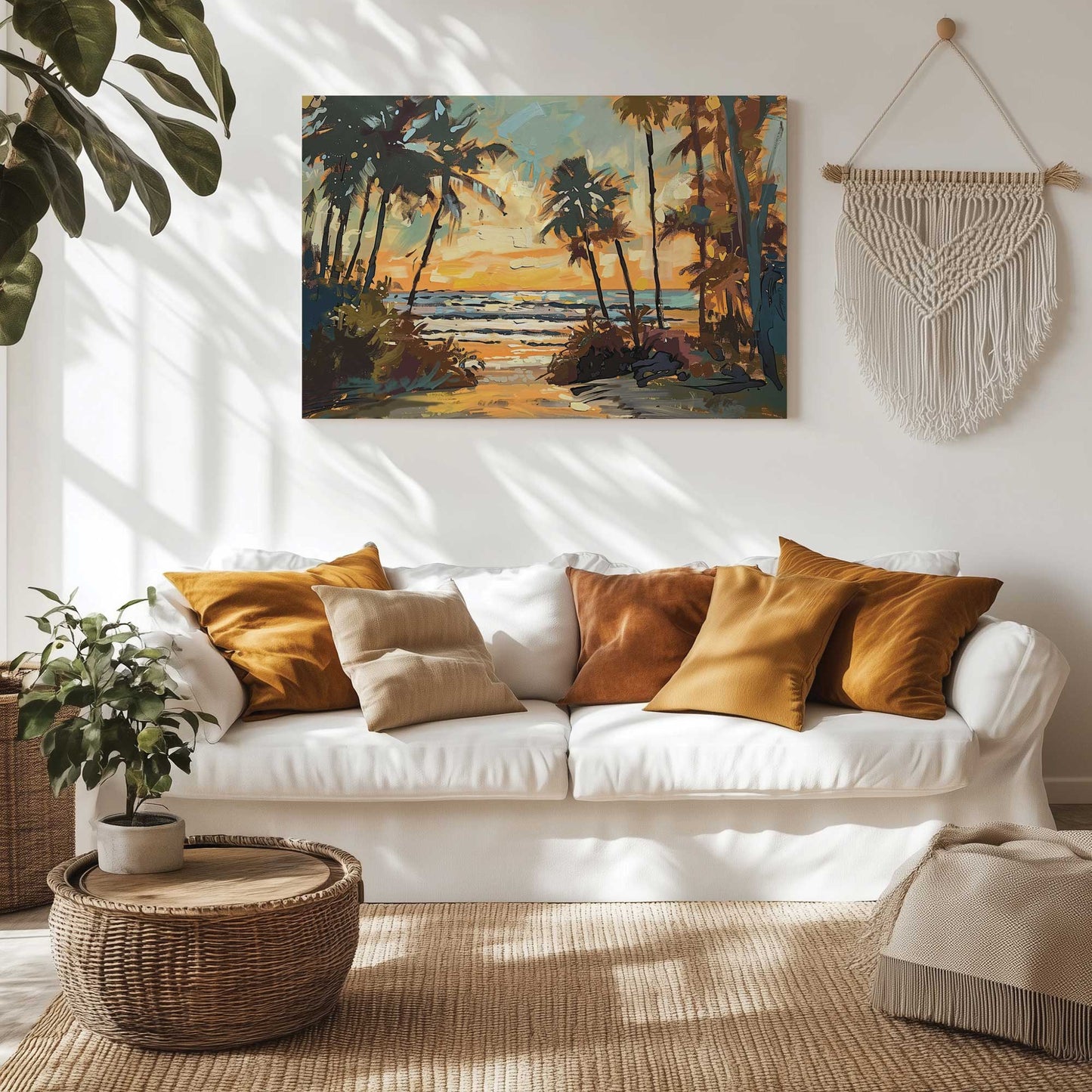 Picture of art in a room