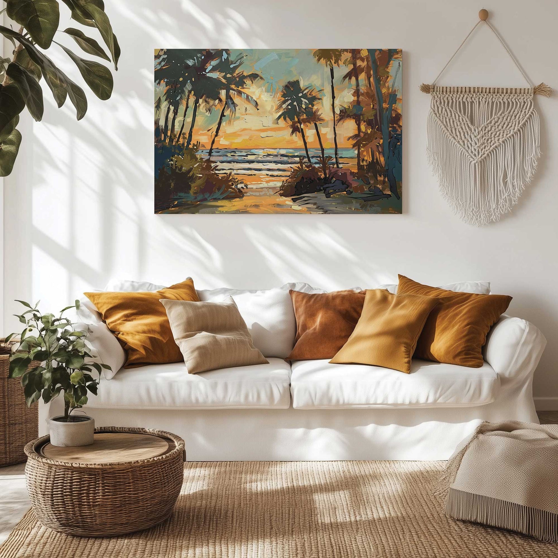 Picture of art in a room