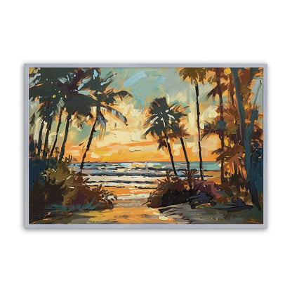 [Color:Polished Chrome], Picture of art in a Polished Chrome frame