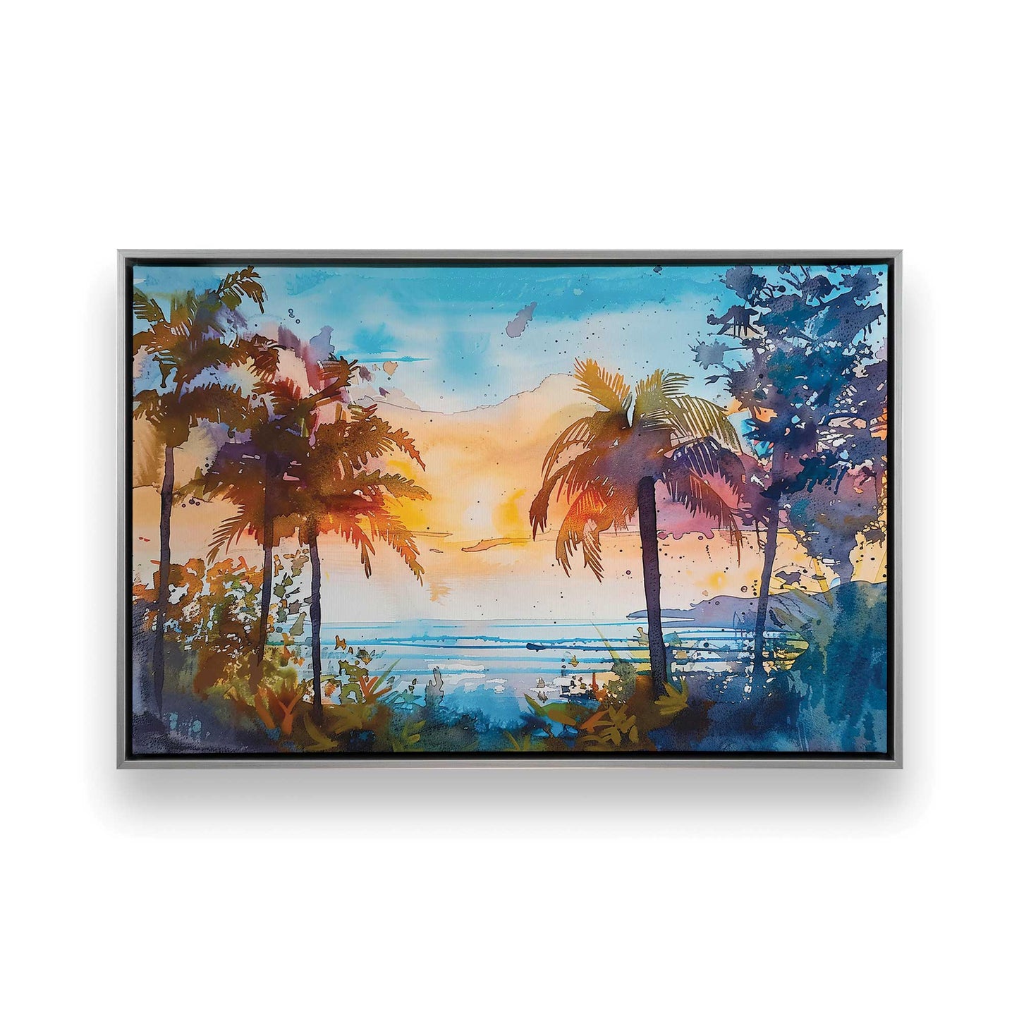 [Color:Polished Chrome], Picture of art in a Polished Chrome frame
