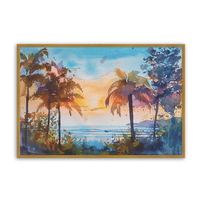 [Color:Polished Gold], Picture of art in a Polished Gold frame