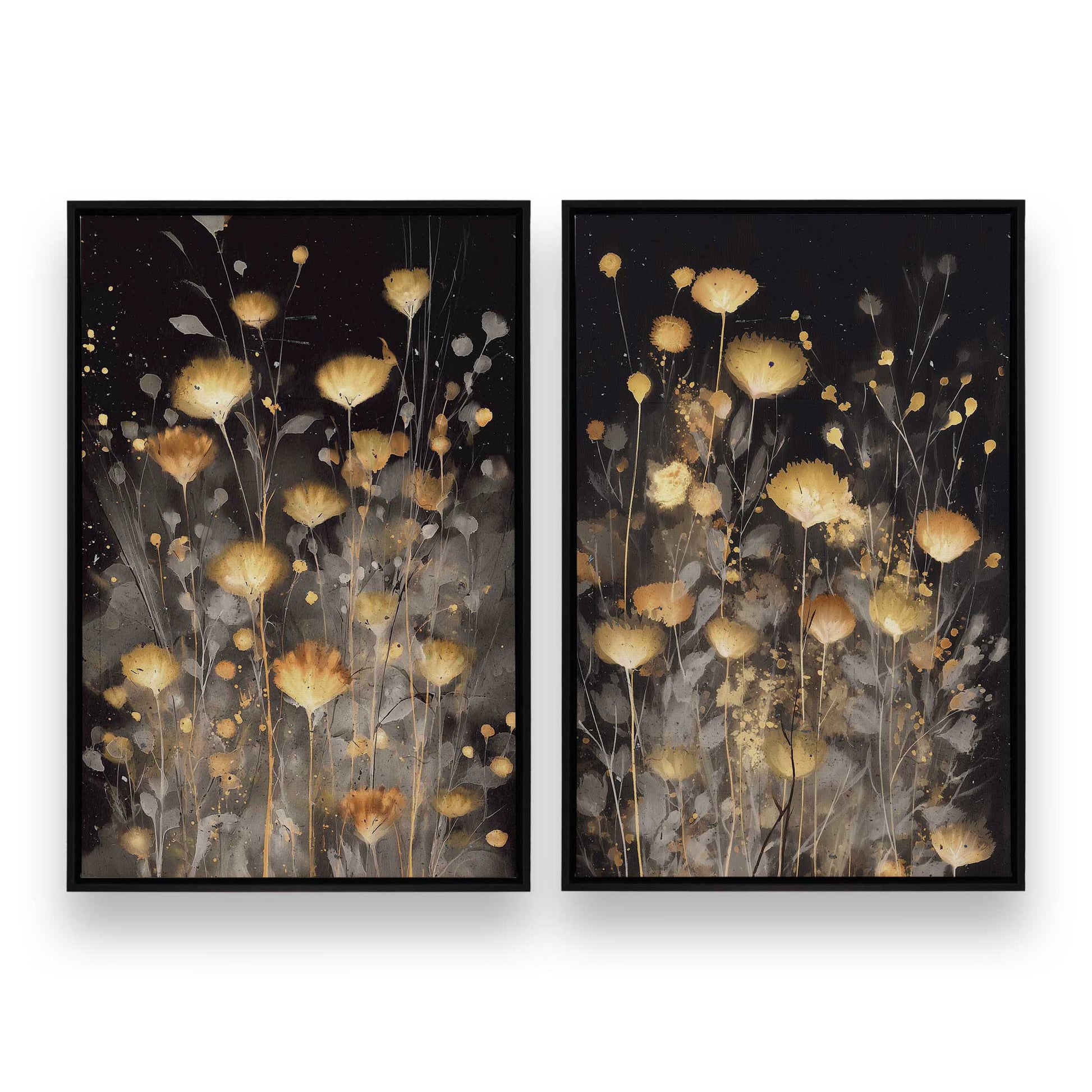 [Color:Satin Black], Picture of art in a Satin Black frame