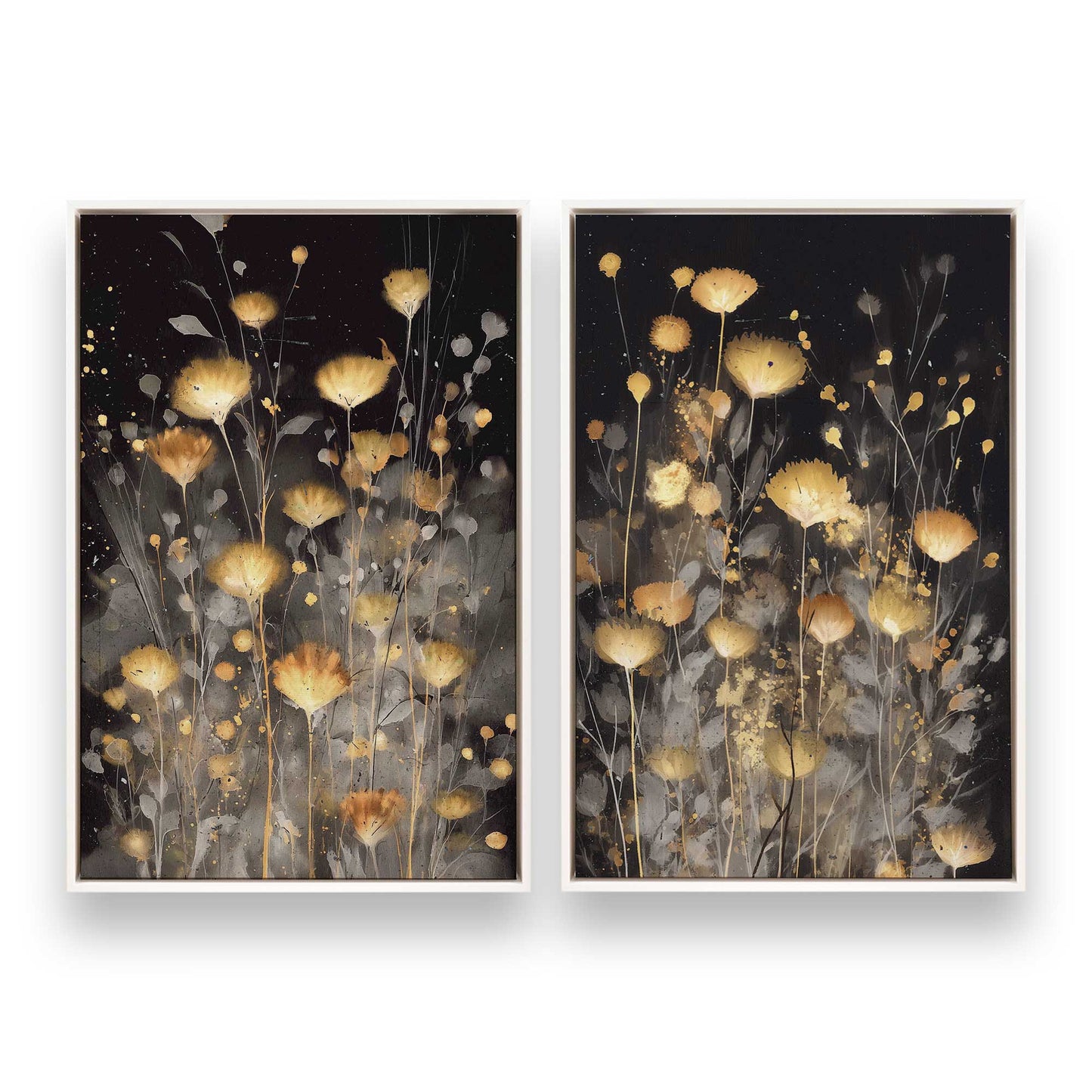 [Color:Opaque White], Picture of art in a White frame