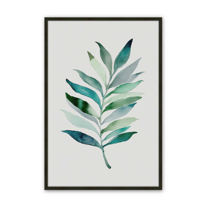 [Color:Satin Black], Picture of art in a Satin Black frame