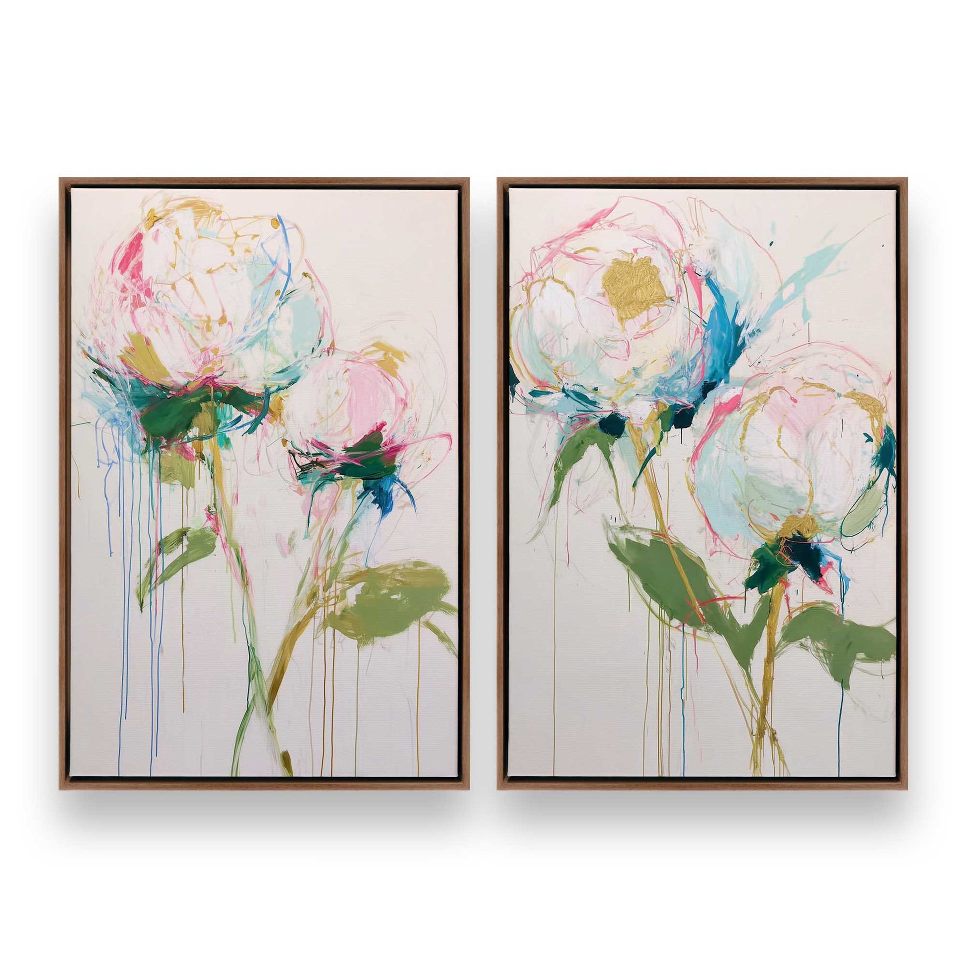 [Color:Walnut], Picture of art in a Walnut frame