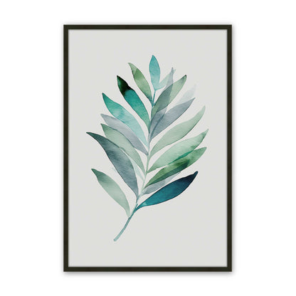 [Color:Satin Black], Picture of art in a Satin Black frame