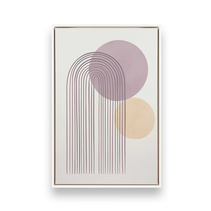 [Color:Opaque White], Picture of art in a White frame